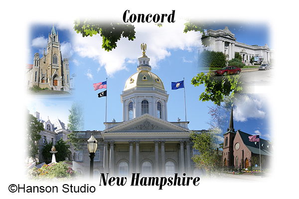 Concord, NH - Collage